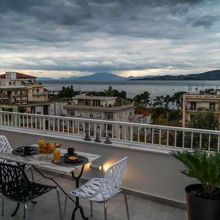 Sea View Luxury Apartment Volos Ngoại thất bức ảnh